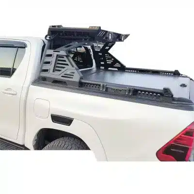 Pickup Truck Bed Rack with Basket for Hilux Revo Vigo SR5