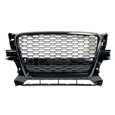 RSQ5 Style Front Bumper Honeycomb Mesh Grille for Audi Q5 2008-2012 Exterior Replacement RSQ5 Style Front Bumper Honeycomb Mesh Grille for Audi Q5 2008-2012 Exterior Replacement