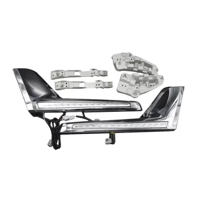 LED Front Grille Sequential Running Lights for Toyota Land Cruiser LC200 Replacement Mesh Grille with Integrated DRL LED Front Grille Sequential Running Lights for Toyota Land Cruiser LC200 Replacement Mesh Grille with Integrated DRL