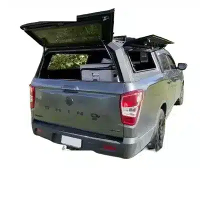Pickup Truck Bed Cover Multi-functional Tri-fold Rear Hardtop for Ssangyong Musso Rexton Pickup Truck Bed Cover Multi-functional Tri-fold Rear Hardtop for Ssangyong Musso Rexton