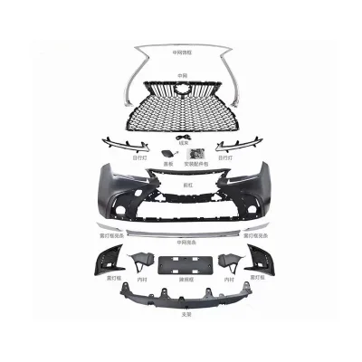 Front Bumper Grille Kit Lexus Style Mesh Grille for Toyota Avalon Exterior Conversion Front Bumper Grille Kit Lexus Style Mesh Grille for Toyota Avalon Exterior Conversion