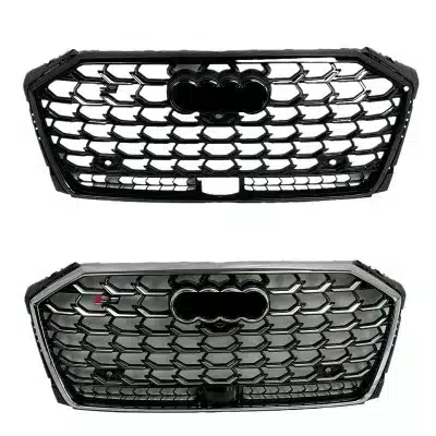 S8 Style Front Bumper Grille for Audi A8 2023 Upgraded Horch Design Mesh Radiator Cover S8 Style Front Bumper Grille for Audi A8 2023 Upgraded Horch Design Mesh Radiator Cover