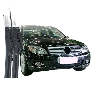Multi-Functional Front Windshield Wiper Blades for Mercedes-Benz C230, Silent Frameless Rubber Strip Wiper Refills Multi-Functional Front Windshield Wiper Blades for Mercedes-Benz C230, Silent Frameless Rubber Strip Wiper Refills