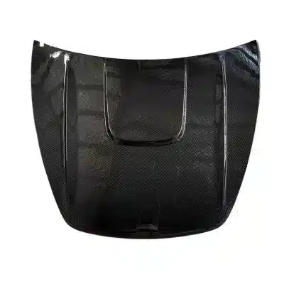 Carbon Fiber Front Engine Hood Cover for Tesla Model Y Exterior Modification Carbon Fiber Front Engine Hood Cover for Tesla Model Y Exterior Modification