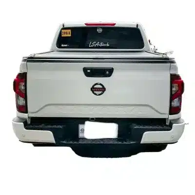 Electric Retractable Roller Shutter Bed Cover with Automatic Rear Tailgate System for Nissan Navara Pickup Truck Electric Retractable Roller Shutter Bed Cover with Automatic Rear Tailgate System for Nissan Navara Pickup Truck