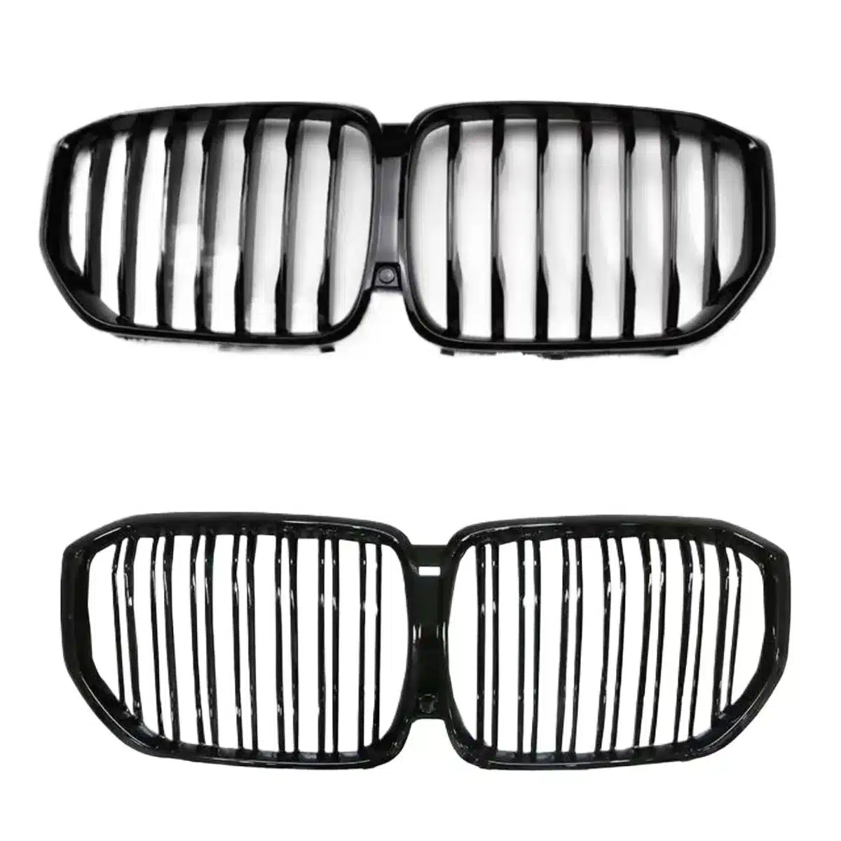 Front Kidney Grille for BMW X5 G05 Replacement Center Racing Grill Dual Slat Black Finish