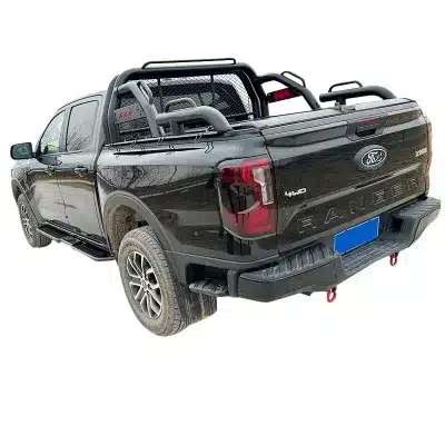 Pickup Truck Bed Rack with Mesh Guard for T9 Ranger