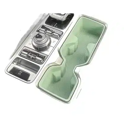 Center Console Cup Holder Inserts, Anti-Slip Silicone Mats for BAIC Beijing BJ40 EREV, Interior Protective Pads