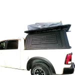 Pickup Truck Bed Topper High Cover Manganese Steel Black for Ram 1500