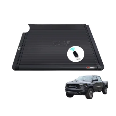 Electric Retractable Tonneau Cover for Dodge Ram 1500 2500 Pickup Truck Waterproof Rear Bed Lid Electric Retractable Tonneau Cover for Dodge Ram 1500 2500 Pickup Truck Waterproof Rear Bed Lid