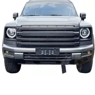 Suitable for 24-25 Second Generation Haval H9 Blackened Grille Kit with Light Strip Lampshade Insect-Proof Net Special Modification Parts Suitable for 24-25 Second Generation Haval H9 Blackened Grille Kit with Light Strip Lampshade Insect-Proof Net Special Modification Parts
