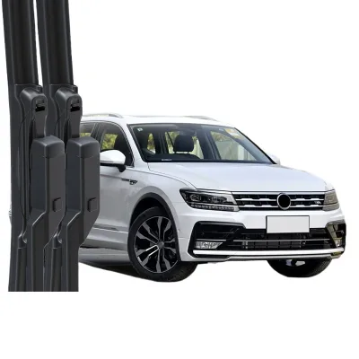 Original Equipment Fit Front Windshield Wiper Blades for VW Tiguan L/R-Line, Frameless Silent Natural Rubber Strips Original Equipment Fit Front Windshield Wiper Blades for VW Tiguan L/R-Line, Frameless Silent Natural Rubber Strips