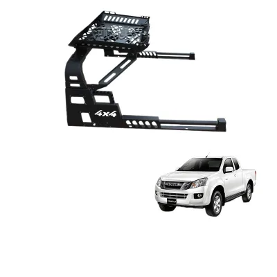 Heavy Duty Steel Roll Bar Rack for Isuzu D-MAX and Rui Mai Double Cab Pickup Trucks Heavy Duty Steel Roll Bar Rack for Isuzu D-MAX and Rui Mai Double Cab Pickup Trucks