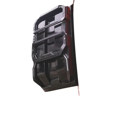 Tank 300 armed taillight shade mecha taillight frame black aluminum magnesium alloy rear headlight protective shell all-inclusive modification parts Tank 300 armed taillight shade mecha taillight frame black aluminum magnesium alloy rear headlight protective shell all-inclusive modification parts