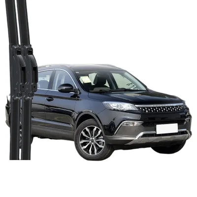 Professional Frameless Windshield Wiper Blades All-Season Silent Rubber Front Wiper Replacement for Leopaard CS10 Professional Frameless Windshield Wiper Blades All-Season Silent Rubber Front Wiper Replacement for Leopaard CS10