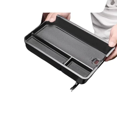 Center Console Organizer Tray for 2024 Toyota Land Cruiser Prado LC250 Armrest Storage Box Interior Accessory Center Console Organizer Tray for 2024 Toyota Land Cruiser Prado LC250 Armrest Storage Box Interior Accessory