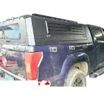Pickup Truck Bed Cover Steel Three-Fold Rear Cargo Box High Canopy Rainproof