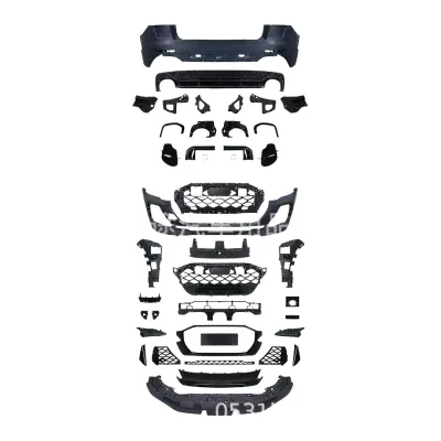 RSQ8 Style Front and Rear Bumper Body Kit for Audi Q8 2025 Upgrades RSQ8 Style Front and Rear Bumper Body Kit for Audi Q8 2025 Upgrades