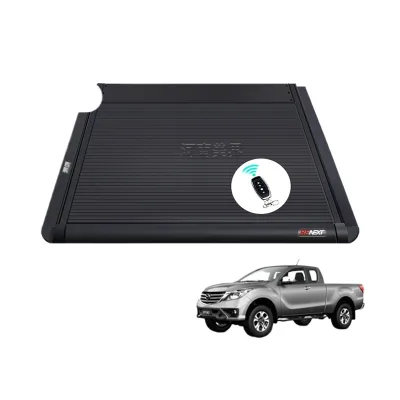 Electric Retractable Roller Shutter Bed Cover with Remote Control Compatible for Mazda BT-50 Pickup Truck Rear Trunk Tonneau Seal Electric Retractable Roller Shutter Bed Cover with Remote Control Compatible for Mazda BT-50 Pickup Truck Rear Trunk Tonneau Seal