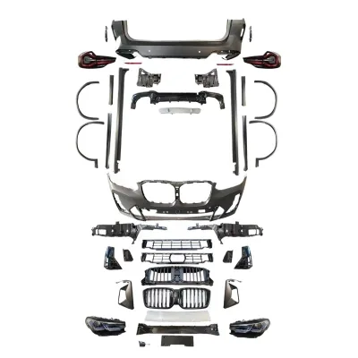 Front Bumper Conversion Body Kit for BMW X3 G01 X4 G02 M Sport Tech Style Upgrade Front Bumper Conversion Body Kit for BMW X3 G01 X4 G02 M Sport Tech Style Upgrade