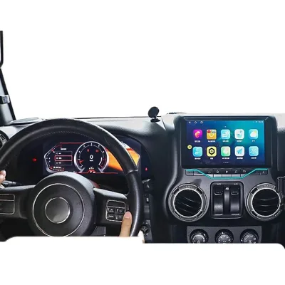 Digital LCD Instrument Cluster Replacement Dashboard Display Screen Compatible with Jeep Wrangler JK 2011-2017 Digital LCD Instrument Cluster Replacement Dashboard Display Screen Compatible with Jeep Wrangler JK 2011-2017