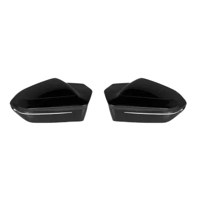 M-Style Horn Mirror Covers Gloss Black Rearview Side Mirror Housing for BMW 5 Series G60 G61 G68 and 7 Series G70 M-Style Horn Mirror Covers Gloss Black Rearview Side Mirror Housing for BMW 5 Series G60 G61 G68 and 7 Series G70