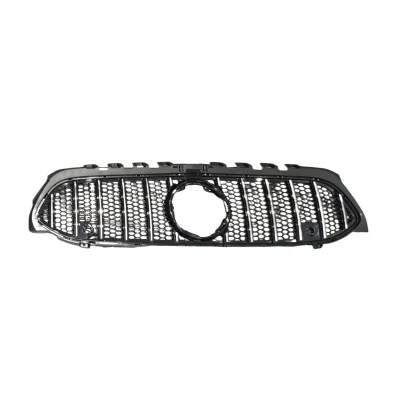 Front Bumper Grille GT Style Mesh Replacement for Mercedes-Benz A-Class W177 2019-2022 A45 Look
