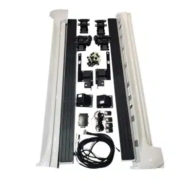 Electric Power Running Boards Side Steps for Toyota Land Cruiser LC300 FJ150 with Skirts Electric Power Running Boards Side Steps for Toyota Land Cruiser LC300 FJ150 with Skirts