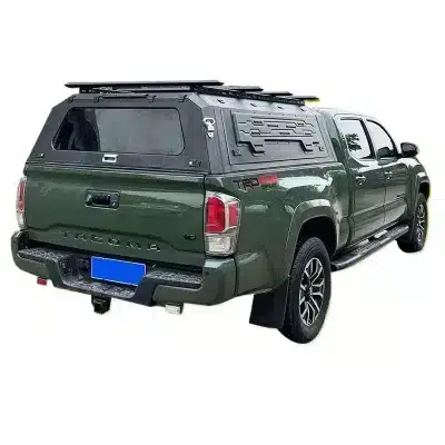 Truck Bed Camper Shell 6.5FT/5FT for Tacoma Pickup, Three-Door High Cover Truck Bed Camper Shell 6.5FT/5FT for Tacoma Pickup, Three-Door High Cover