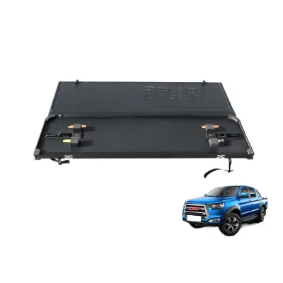 Hard Tri-Fold Tonneau Cover for JAC T6 T8 Pickup Trucks Rear Bed Security Hard Shell Accessory Hard Tri-Fold Tonneau Cover for JAC T6 T8 Pickup Trucks Rear Bed Security Hard Shell Accessory