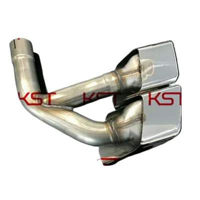 Quad Exhaust Muffler Tips Stainless Steel Tailpipe Upgrade Kit for Audi New Q7 SQ7 Style Quad Exhaust Muffler Tips Stainless Steel Tailpipe Upgrade Kit for Audi New Q7 SQ7 Style