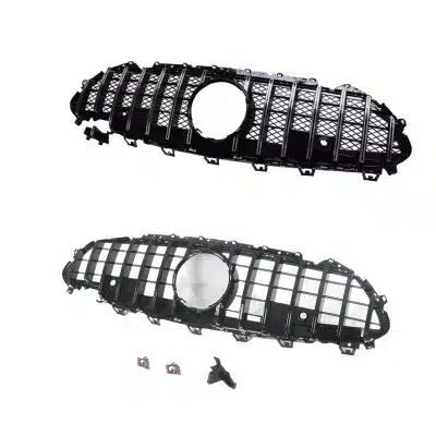 GT Style Front Grille Radiator Guard Vertical Slat Overlay for Mercedes-Benz CLS-Class C257 GT Style Front Grille Radiator Guard Vertical Slat Overlay for Mercedes-Benz CLS-Class C257
