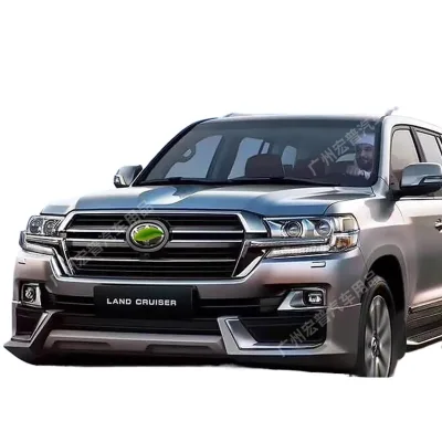 GTS Style Front Bumper Body Kit with Grille for Toyota Land Cruiser LC200 2016-2021 GTS Style Front Bumper Body Kit with Grille for Toyota Land Cruiser LC200 2016-2021