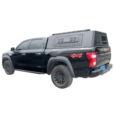 Heavy-Duty Hard Cargo Canopy Truck Bed High Cover Shell for Foton Tunland and Mars 7 Pickup Models Heavy-Duty Hard Cargo Canopy Truck Bed High Cover Shell for Foton Tunland and Mars 7 Pickup Models