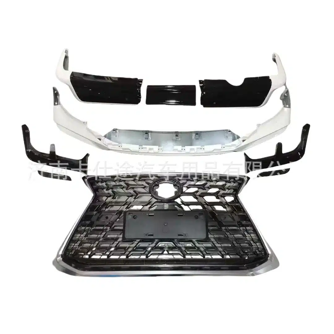 Front Bumper Grille and Body Kit System for Lexus LX570 2020-2021 TRD Style Upgrade