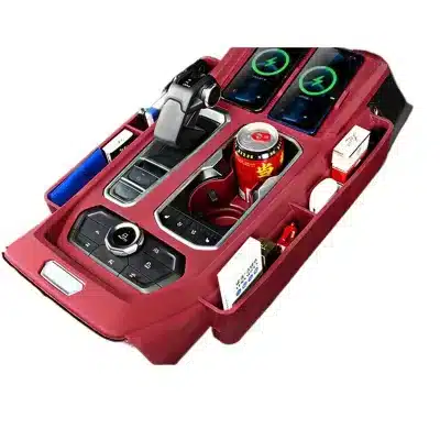 Center Console Storage Box and Gear Shift Organizer Tray with Silicone Wireless Charging Mat for Tank 400 Hi4-T Center Console Storage Box and Gear Shift Organizer Tray with Silicone Wireless Charging Mat for Tank 400 Hi4-T