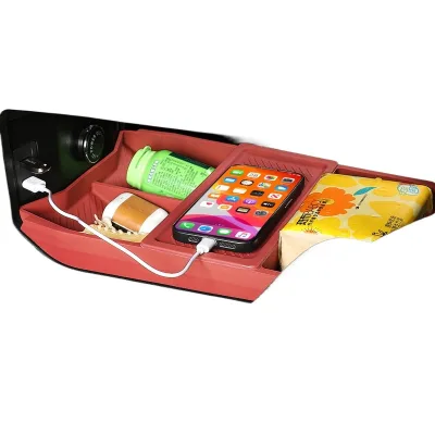 Suitable for Jietu Traveler Second Generation Central Control Lower Storage Box Shanhai T2 Storage Box Armrest Box Storage Box Modification Parts Suitable for Jietu Traveler Second Generation Central Control Lower Storage Box Shanhai T2 Storage Box Armrest Box Storage Box Modification Parts