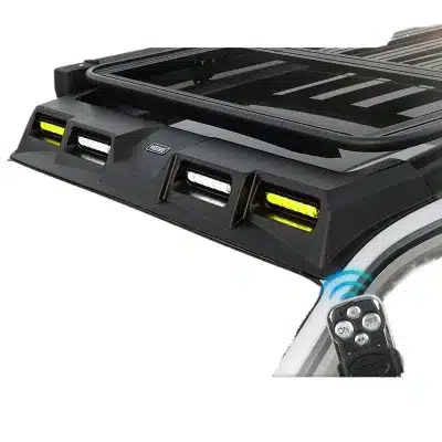 Off-Road LED Roof Search Light Kit with Four-Lens Spoiler for Tank 400 Hi4-T Exterior Modifications Off-Road LED Roof Search Light Kit with Four-Lens Spoiler for Tank 400 Hi4-T Exterior Modifications