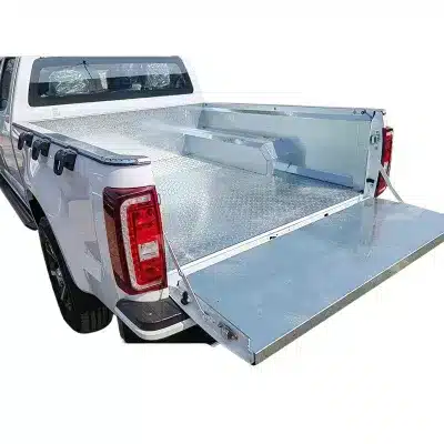 Pickup Truck Bed Liner Galvanized Iron Plate Underside 3-Side 2-Full Wrap for Isuzu Qingling Daka Extended Version