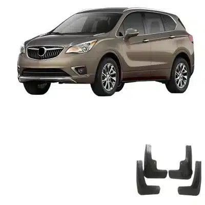 Soft Rubber Mud Flaps Splash Guards for Buick Envision 2019-2024 Models with Running Boards Sport Edition Soft Rubber Mud Flaps Splash Guards for Buick Envision 2019-2024 Models with Running Boards Sport Edition