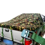Soft Tonneau Cover Camouflage Waterproof for Foton Tunland E3/E5 Pickup Trucks