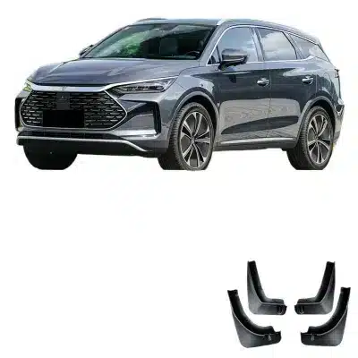 Soft Rubber Car Mud Guards Front and Rear Splash Guards for BYD Tang DM 2021-2023 Soft Rubber Car Mud Guards Front and Rear Splash Guards for BYD Tang DM 2021-2023