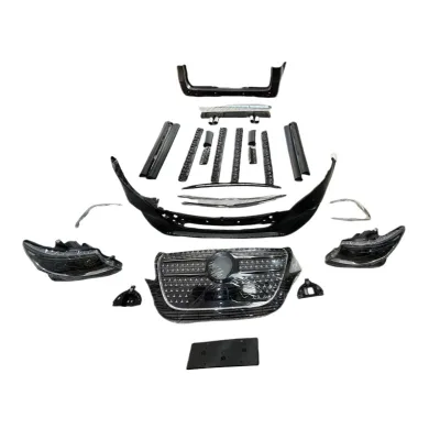 Full Body Kit Conversion for Mercedes-Benz V-Class W447 Upgrade to W448 2024 Style Vito Exterior Facelift Full Body Kit Conversion for Mercedes-Benz V-Class W447 Upgrade to W448 2024 Style Vito Exterior Facelift