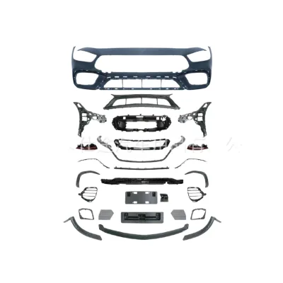 Front and Rear Bumper Body Kit GT63 Style for Mercedes-Benz AMG GT 4-Door X290 Front and Rear Bumper Body Kit GT63 Style for Mercedes-Benz AMG GT 4-Door X290