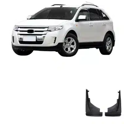 Front Mud Flaps Splash Guards for 2012 Ford Edge 2.0T Flexible Rubber Fenders Pair Front Mud Flaps Splash Guards for 2012 Ford Edge 2.0T Flexible Rubber Fenders Pair