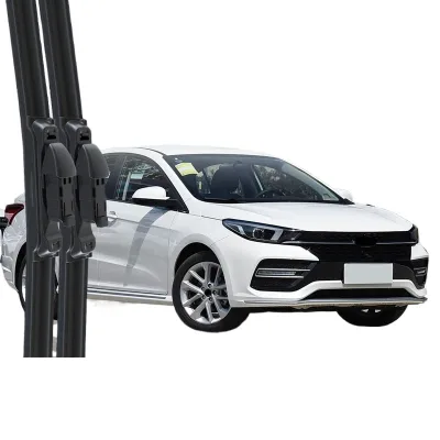 OEM Style Frameless Windshield Wiper Blades for Chery Arrizo GX/PRO, Silent Rubber Strip Windscreen Wipers OEM Style Frameless Windshield Wiper Blades for Chery Arrizo GX/PRO, Silent Rubber Strip Windscreen Wipers