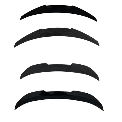 Rear Trunk Spoiler Lip Performance M4 Style Wing for BMW 3 Series E90 Sedan and E92 Coupe Rear Trunk Spoiler Lip Performance M4 Style Wing for BMW 3 Series E90 Sedan and E92 Coupe
