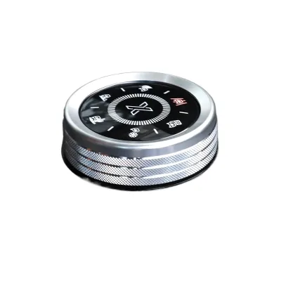 Center Console Control Knob Trim Ring Set Aluminum Alloy Interior Decoration Covers for Jetour Traveler Shanhai T2 Center Console Control Knob Trim Ring Set Aluminum Alloy Interior Decoration Covers for Jetour Traveler Shanhai T2