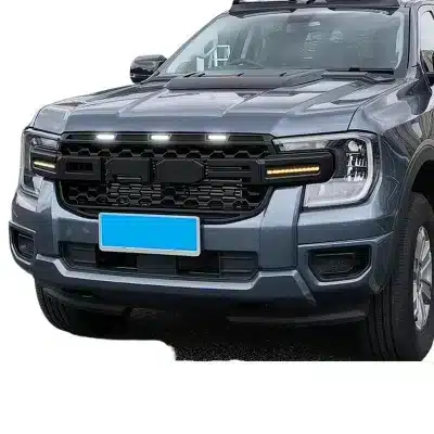 Suitable for Ford Ranger Raptor Ranger Mesh Front Face LED Small Yellow Light Mesh Grille Decoration Modification Suitable for Ford Ranger Raptor Ranger Mesh Front Face LED Small Yellow Light Mesh Grille Decoration Modification