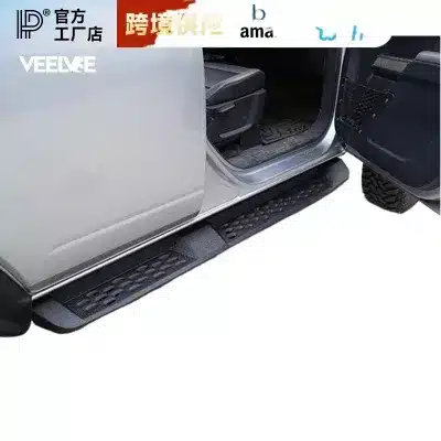 Off-Road Side Steps Running Boards Raptor Style Nerf Bars for Ford Bronco Off-Road Side Steps Running Boards Raptor Style Nerf Bars for Ford Bronco